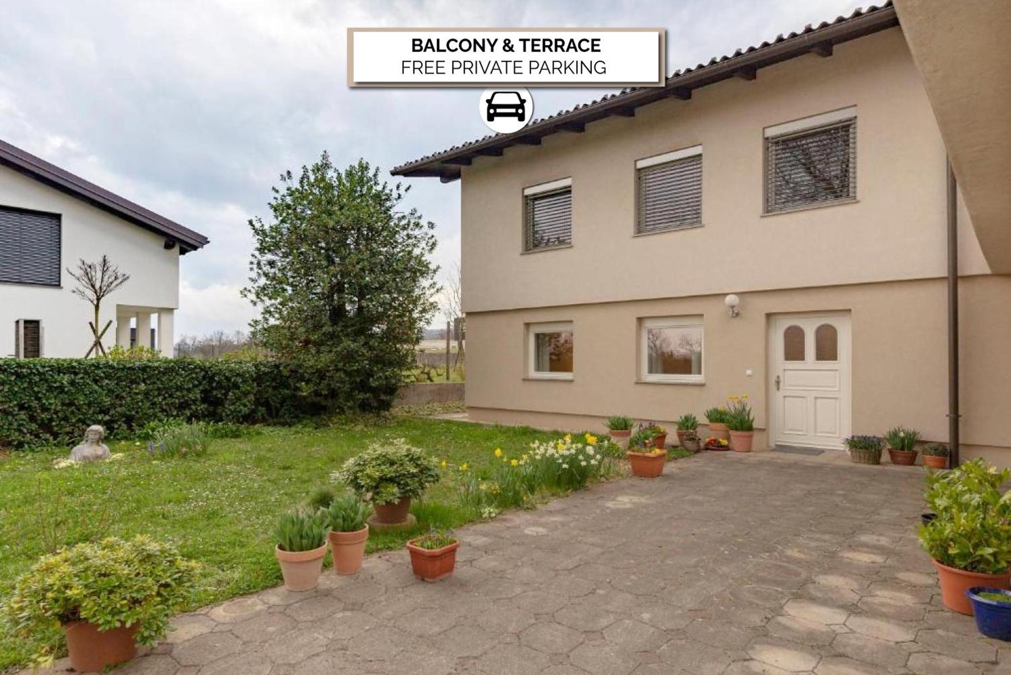 Cozy Garden Flat Leilighet Ljubljana Eksteriør bilde